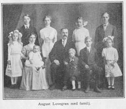 Lovegren, August med familj