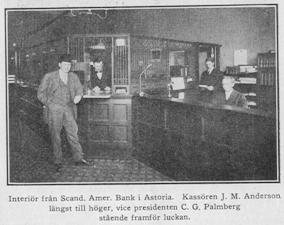 Palmberg, C. G. i Astoria bank