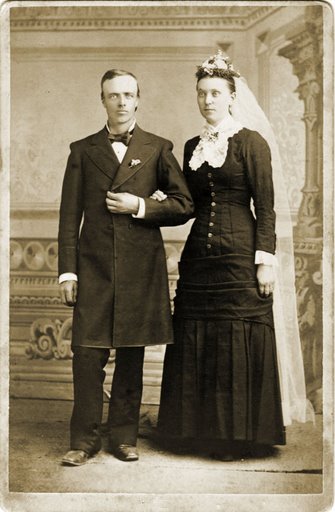 1882 - Samuel Magnus Hill Wedding